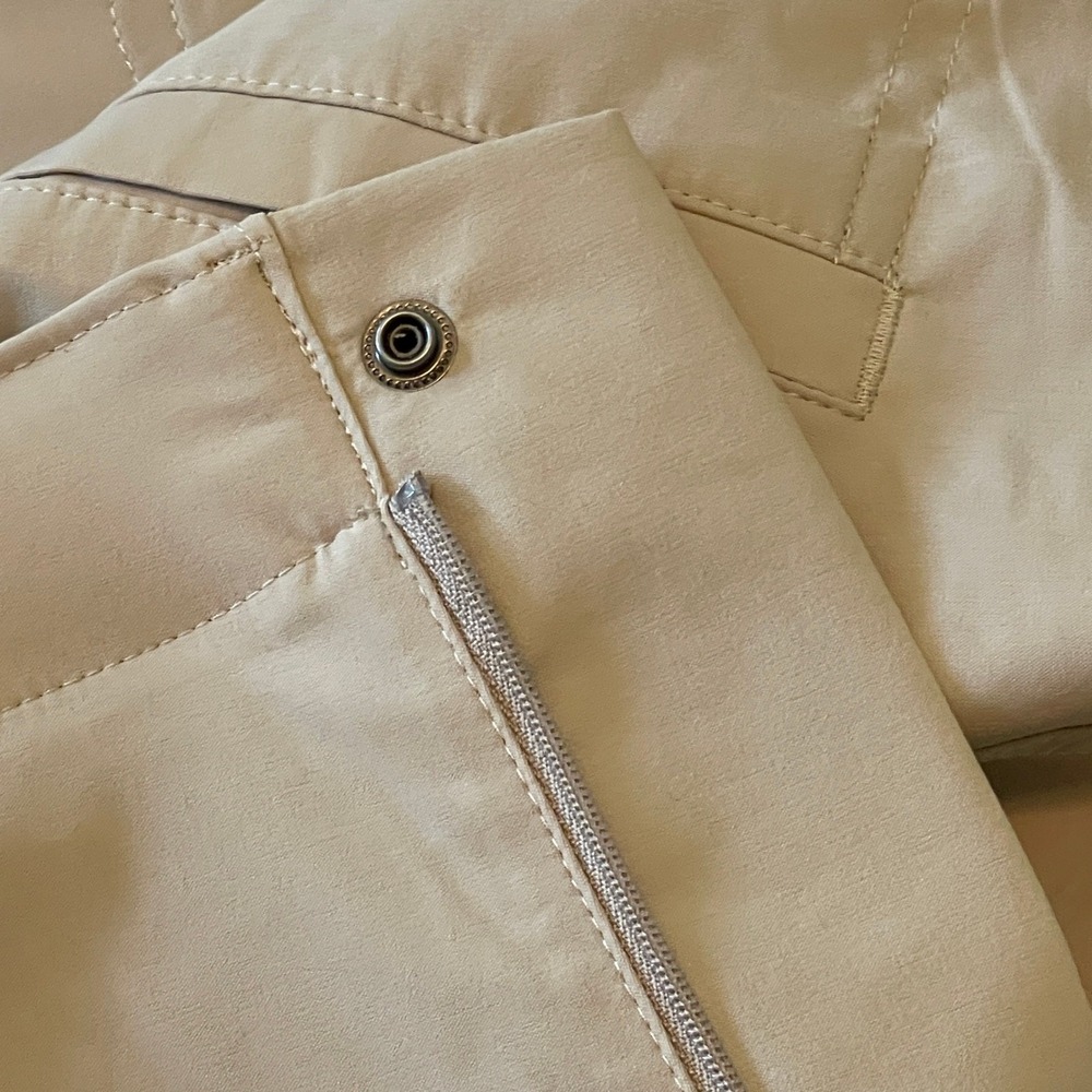 Eddie Bauer Women's WR Horizon High Rise Crop Pants Size 18 Pumice 50+UPF New - Picture 10 of 15